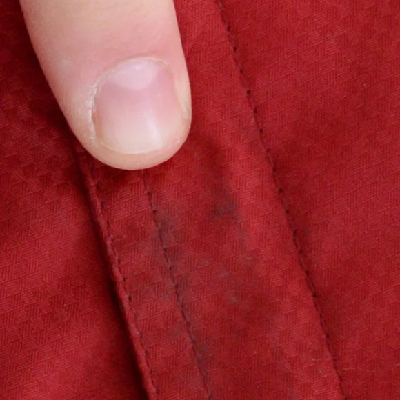 Blumind Vintage '90s Red Nylon Water Resistant Lined Jacket Large - Picture 9 of 16